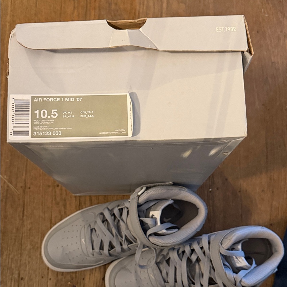 Nike Air Force 1 Mid ‘07 - Men’s US 10.5 - Picture 5 of 5